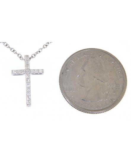 CROSS DIAMOND PENDANT (TP1838)