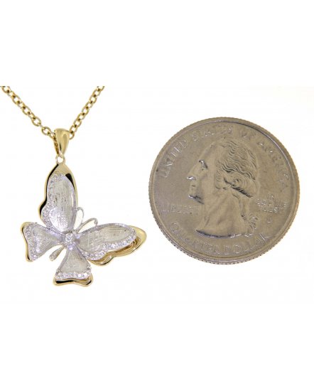 BUTTERFLY DIAMOND PENDANT (TP1840)