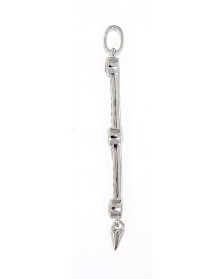 STRAIGHT BAR DIAMOND PENDANT (TP1853)