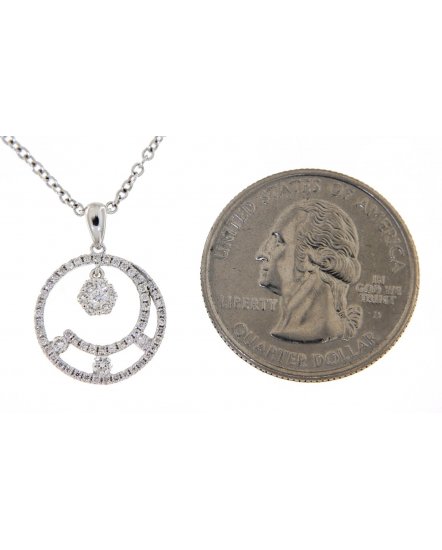 ROUND DIAMOND PENDANT (TP1858)