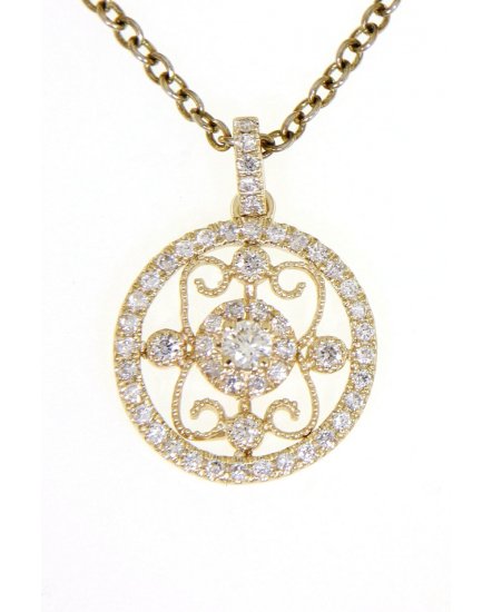 ROUND DIAMOND PENDANT (TP1871)