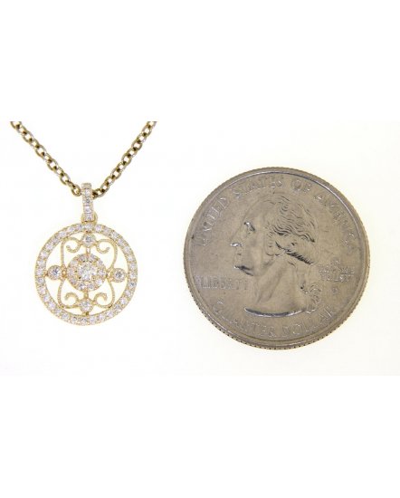 ROUND DIAMOND PENDANT (TP1871)