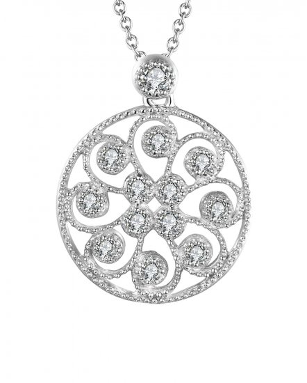 ROUND DIAMOND PENDANT (TP1873)