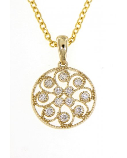 ROUND DIAMOND PENDANT (TP1873)