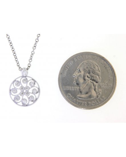 ROUND DIAMOND PENDANT (TP1873)