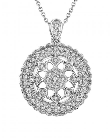 ROUND DIAMOND PENDANT (TP1876)