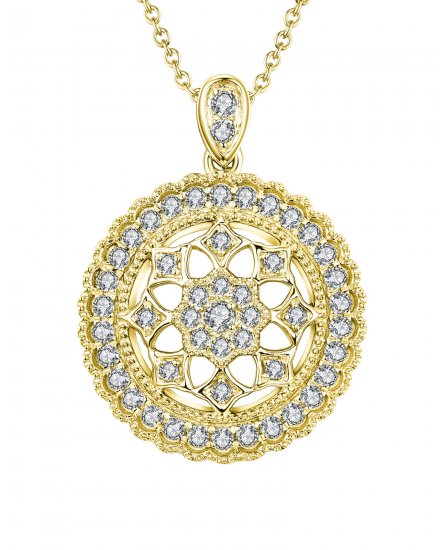 ROUND DIAMOND PENDANT (TP1876)
