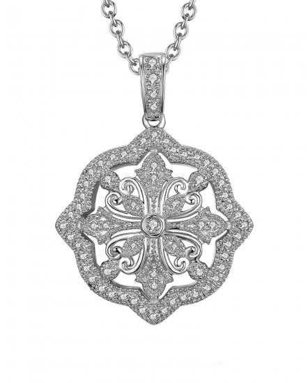 UNIQUE DIAMOND PENDANT (TP1878)