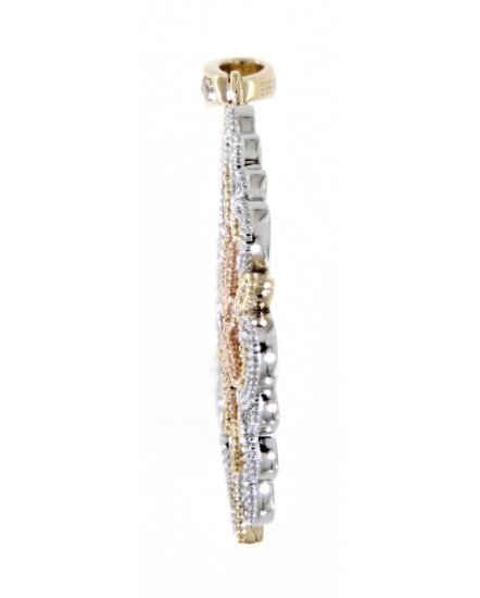 FLORAL STYLE DIAMOND PENDANT (TP1891)