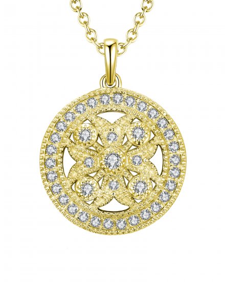 ROUND DIAMOND PENDANT (TP1896)