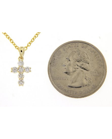 CROSS DIAMOND PENDANT (TP1905)