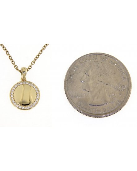 ROUND DIAMOND PENDANT (TP1911)