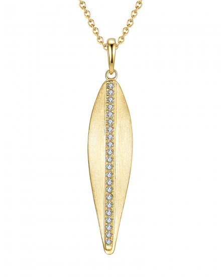 LEAF STYLE DIAMOND PENDANT (TP1913)
