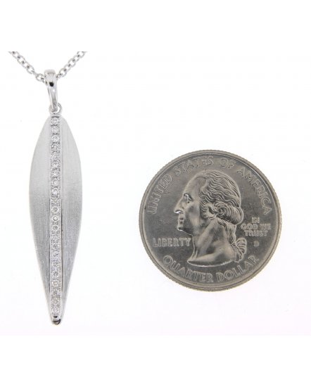 LEAF STYLE DIAMOND PENDANT (TP1913)