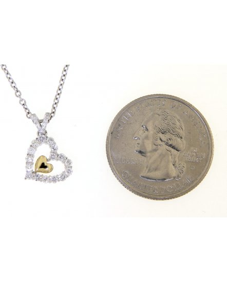HEART DIAMOND PENDANT (TP1926)