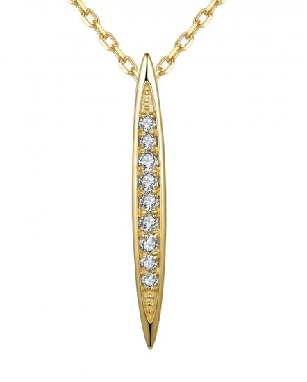 STRAIGHT BAR DIAMOND PENDANT (TP1933)