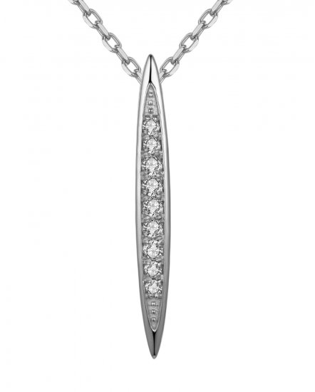 STRAIGHT BAR DIAMOND PENDANT (TP1933)
