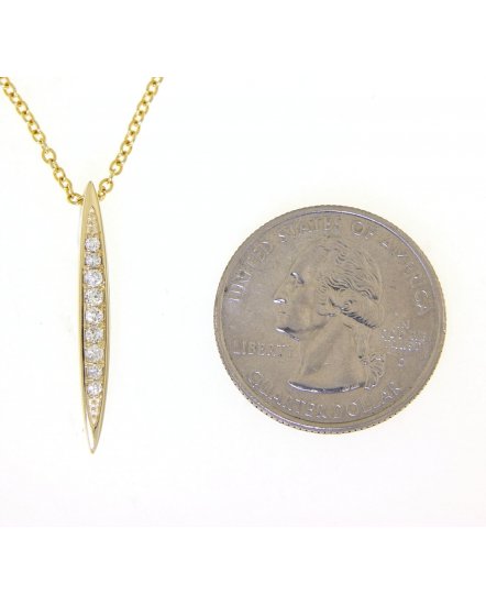 STRAIGHT BAR DIAMOND PENDANT (TP1933)