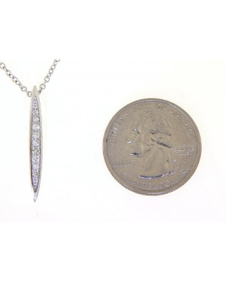 STRAIGHT BAR DIAMOND PENDANT (TP1933)