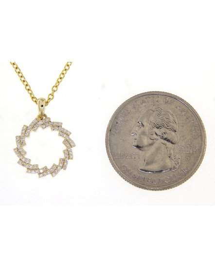 ROUND DIAMOND PENDANT (TP1934)