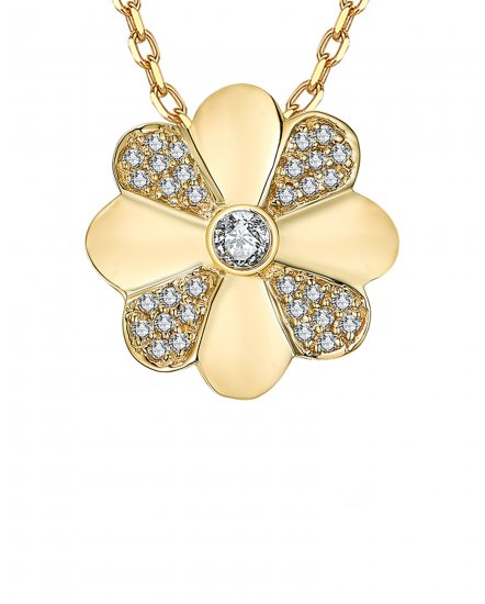 FLORAL STYLE DIAMOND PENDANT (TP1936)