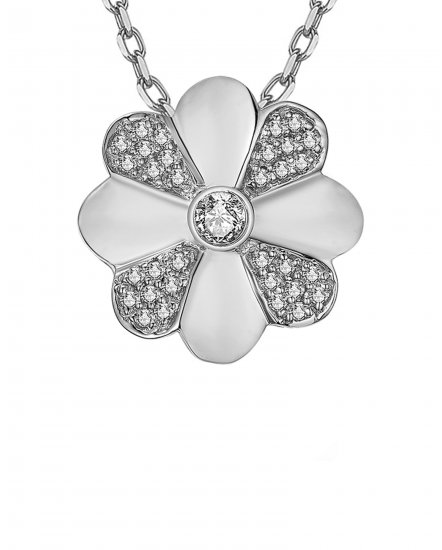FLORAL STYLE DIAMOND PENDANT (TP1936)