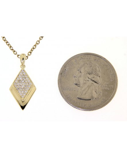 KITE SHAPE DIAMOND PENDANT (TP1937)
