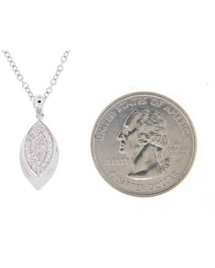 MARQUISE STYLE DIAMOND PENDANT (TP1938)