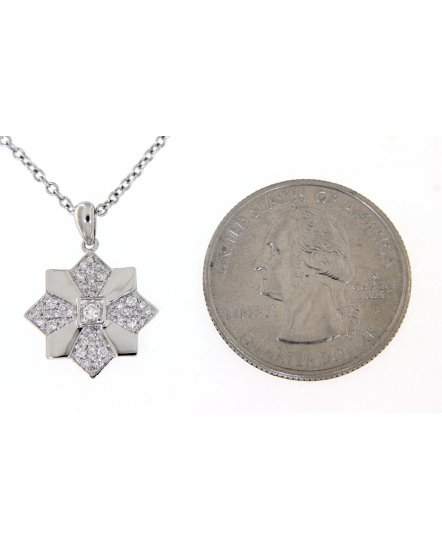 UNIQUE RECTANGLE DIAMOND PENDANT (TP1941)