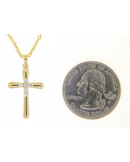 CROSS DIAMOND PENDANT (TP1945)