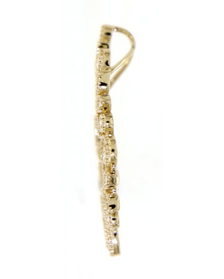 LEAF STYLE DIAMOND PENDANT (TP1946)
