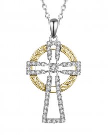 CELTIC CROSS DIAMOND PENDANT (TP1950)