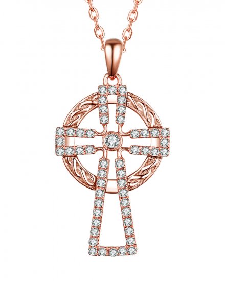 CELTIC CROSS DIAMOND PENDANT (TP1950)
