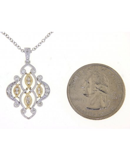 UNIQUE DIAMOND PENDANT (TP1957)