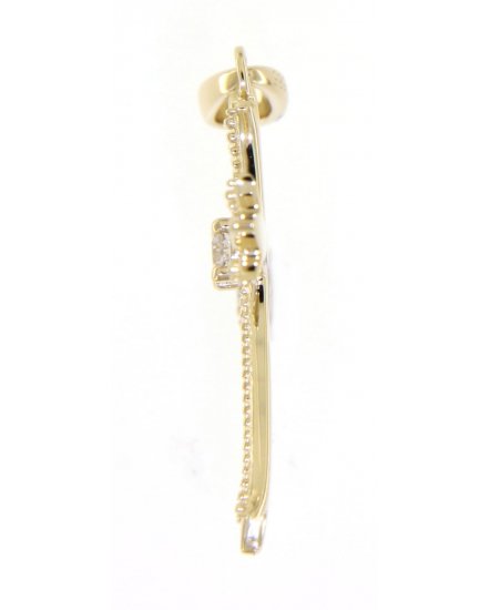 CROSS SOLITAIRE DIAMOND PENDANT (TP1962)