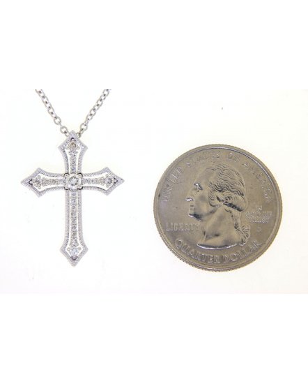 CROSS DIAMOND PENDANT (TP1963)