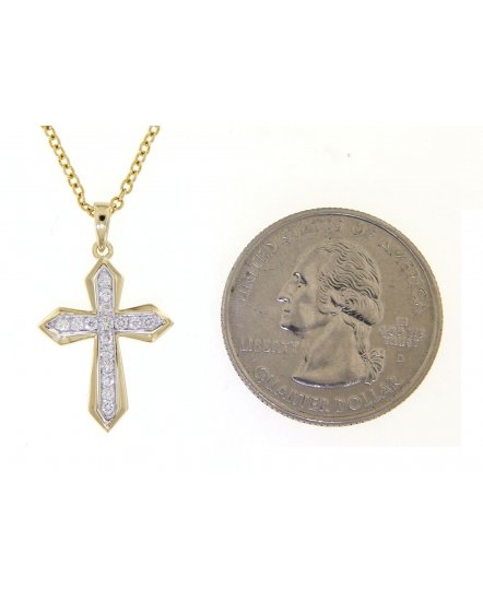 CROSS DIAMOND PENDANT (TP1965)