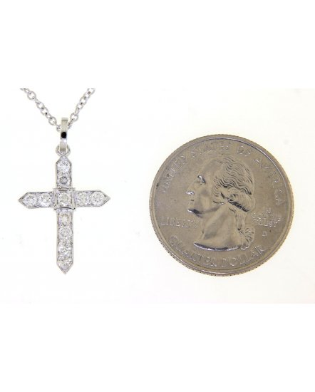 CROSS DIAMOND PENDANT (TP1967)