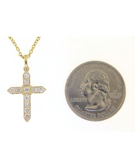 CROSS DIAMOND PENDANT (TP1967)