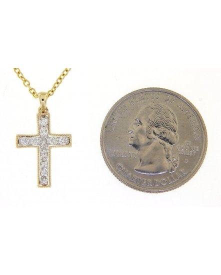 CROSS DIAMOND PENDANT (TP1971)
