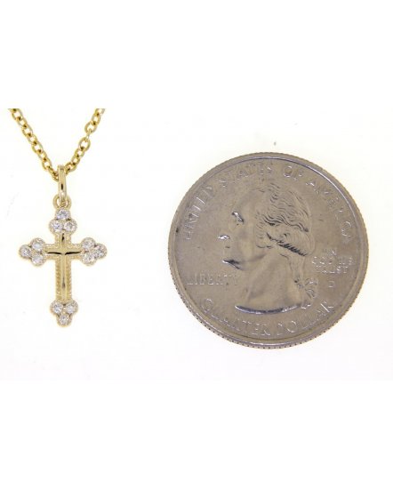 CROSS DIAMOND PENDANT (TP1975)