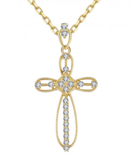 CROSS DIAMOND PENDANT (TP1977)
