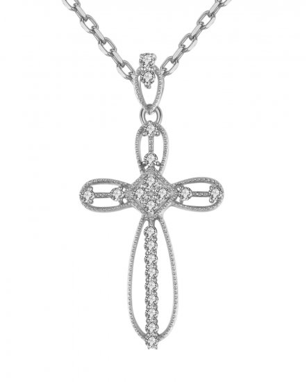 CROSS DIAMOND PENDANT (TP1977)