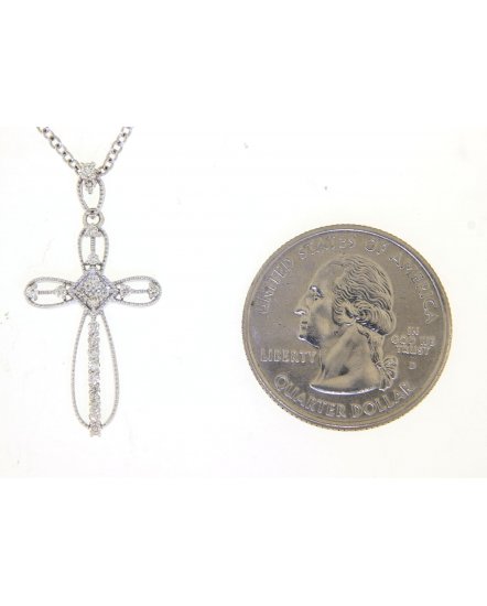 CROSS DIAMOND PENDANT (TP1977)