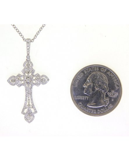 CROSS DIAMOND PENDANT (TP1979)