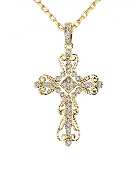 CROSS DIAMOND PENDANT (TP1982)