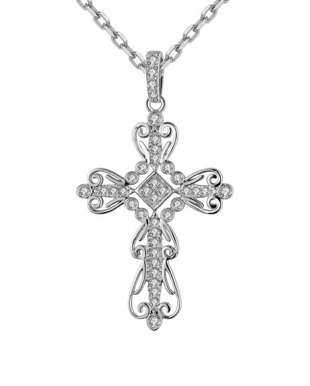 CROSS DIAMOND PENDANT (TP1982)