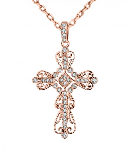 CROSS DIAMOND PENDANT (TP1982)