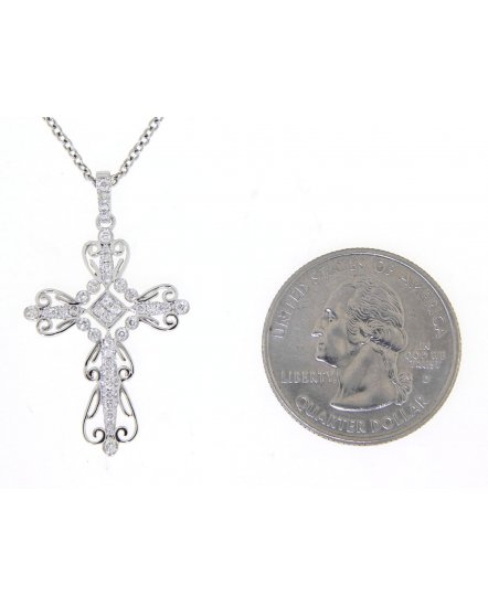 CROSS DIAMOND PENDANT (TP1982)
