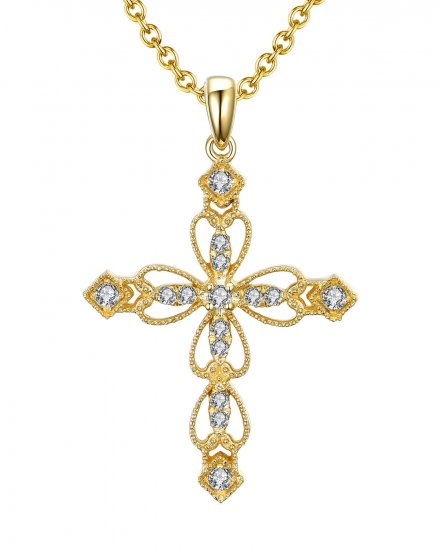 CROSS DIAMOND PENDANT (TP1985)